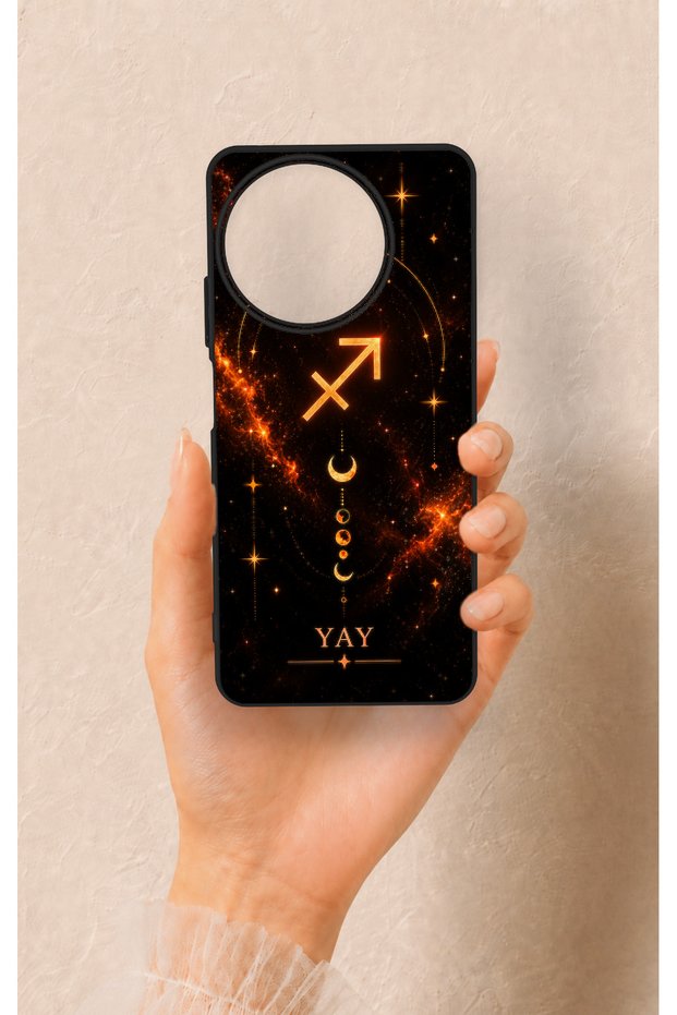 Realme 11 Compatible Silicone Case with Sagittarius Zodiac Pattern