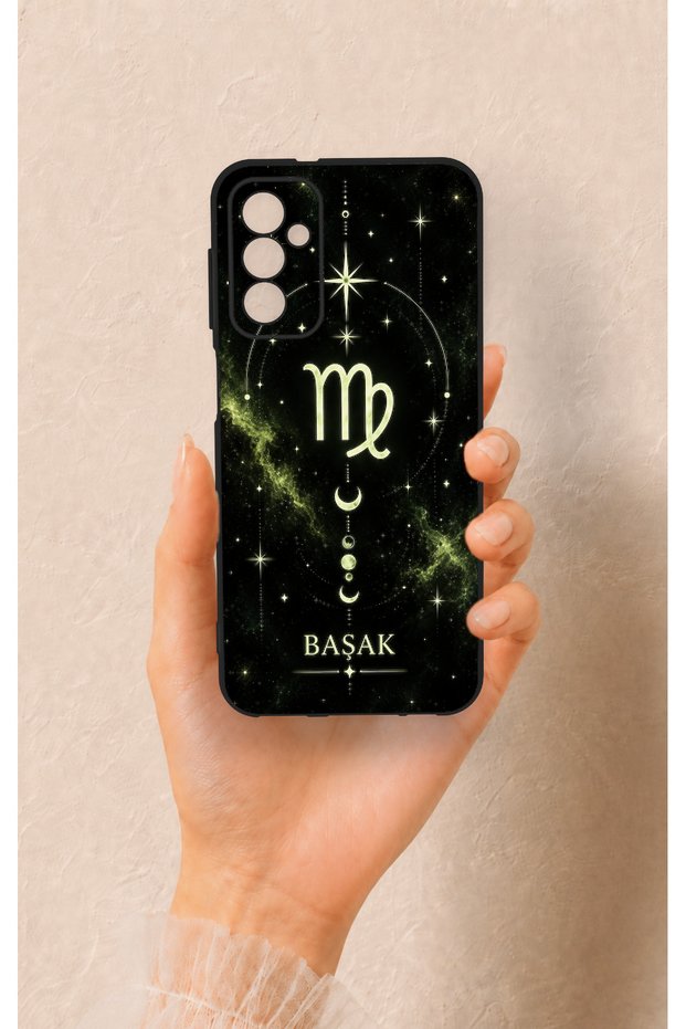 Samsung M13 Compatible Virgo-Themed Patterned Silicone Case