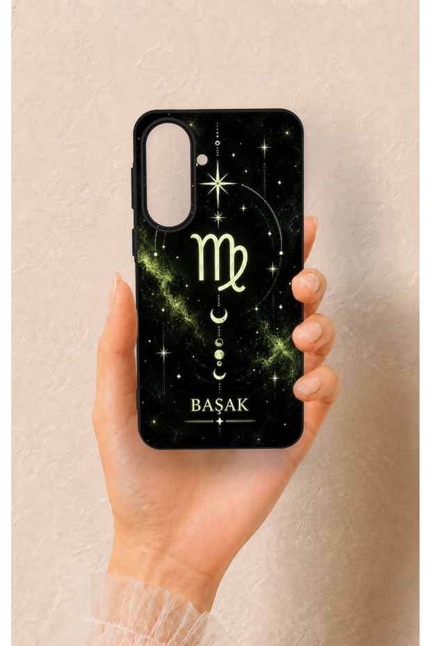 Samsung A37 Compatible Virgo-Themed Patterned Silicone Case