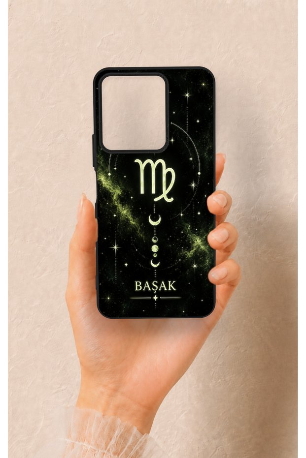 Vivo Y35 Compatible Virgo-Themed Patterned Silicone Case
