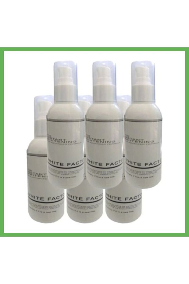 Super White Factor for Instant Whitening - Cream 120 ml x 6 GEN01