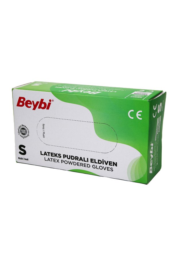 BEYBİ S POWDERED EXAMINATION GLOVES, PACK OF 100 (5496)