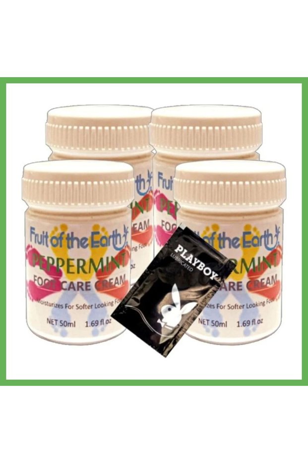 Peppermint 4-in-1 Foot Care and Fragrance Cream 50 ml + 1 Free Gel GEN01