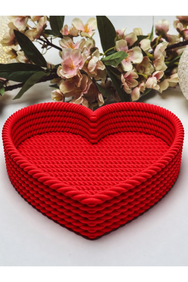 Decorative Jewelry Tray Organizer with a Knitted Pattern