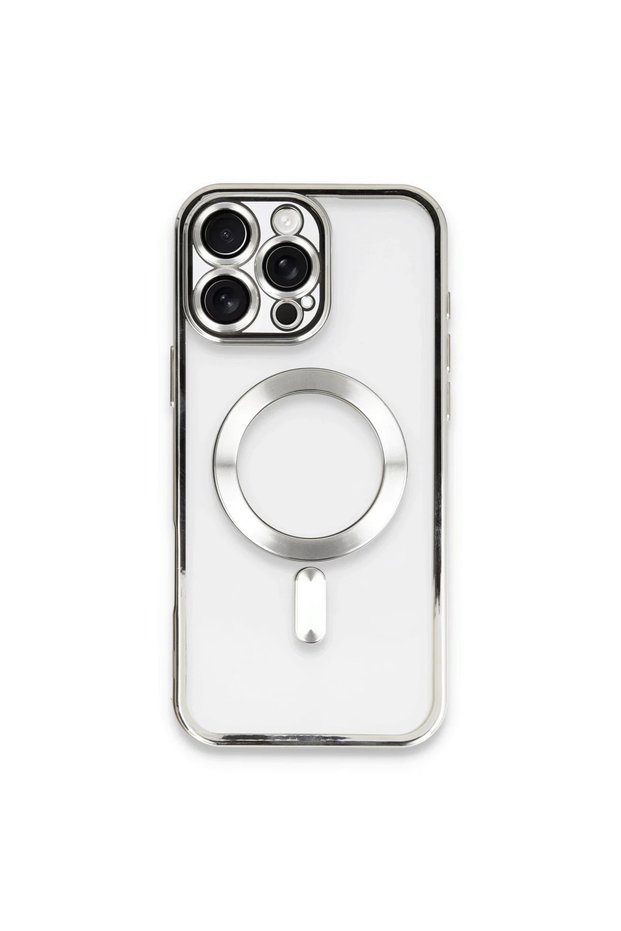 Apple iphone 16 pro max case kross magneticsafe cover - silver