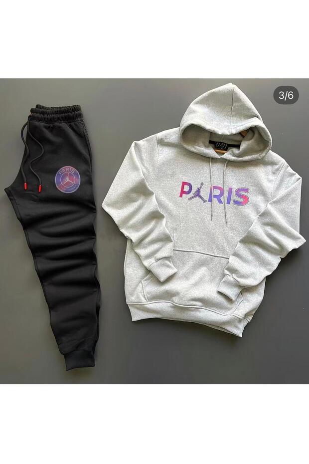 Hooded Tracksuit Set 2Pcs