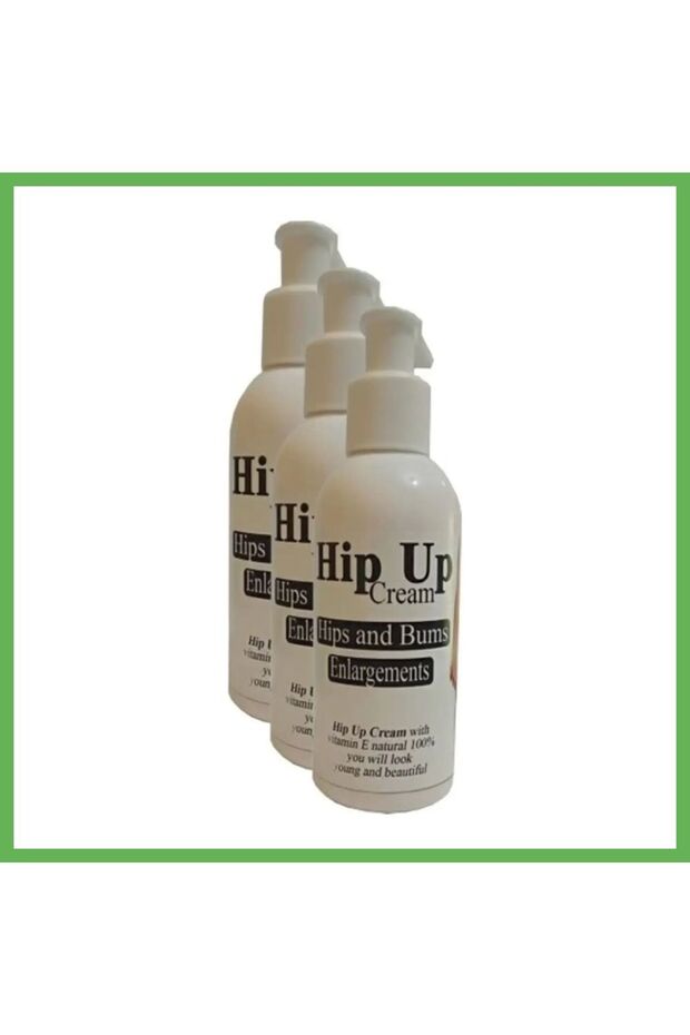 Hip Up Hip Cream Hip and Body Cream 120 ml, 3-Pack GEN01