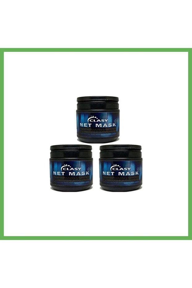Clasy Net Mask Hair Care Mask 450 mL, 3-Pack GEN01