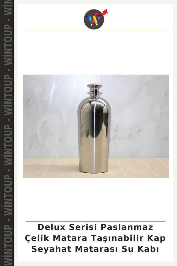 Deluxe Series Stainless Steel Water Bottle, Portable Container, Travel Water Bottle, Water Container