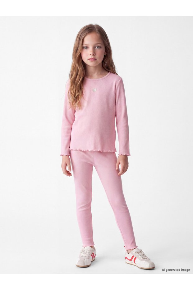 Trendy Picks from Kübra Butik: Girls' Leggings with a Waist Tie