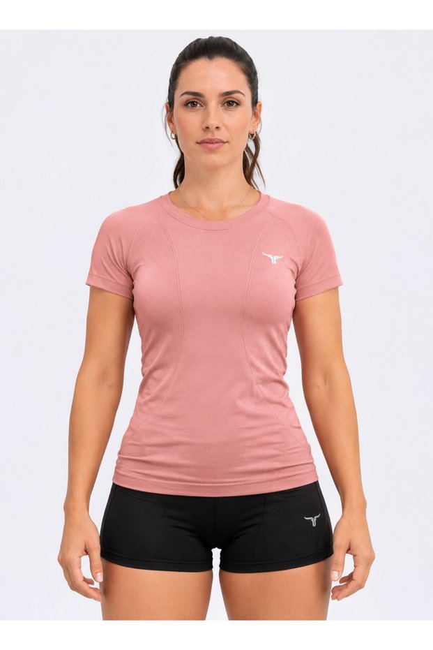 Vortex Tee Womens T-shirt - Pink