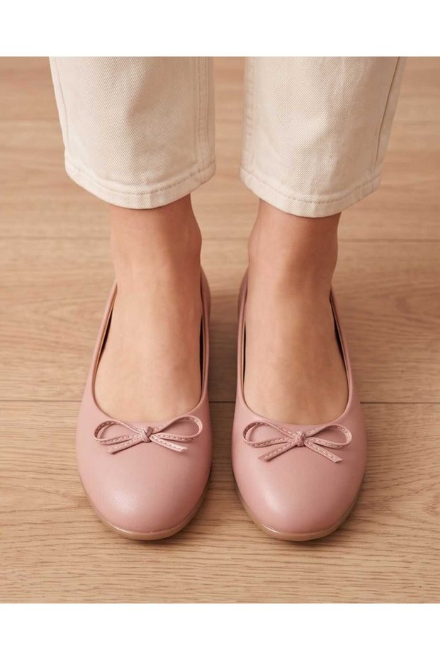 bow-tie Ballet Flats