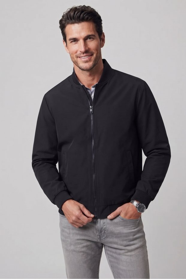Jack & Jones Premium Jprccıllusıon Charge Bomber Sn Men's Jacket