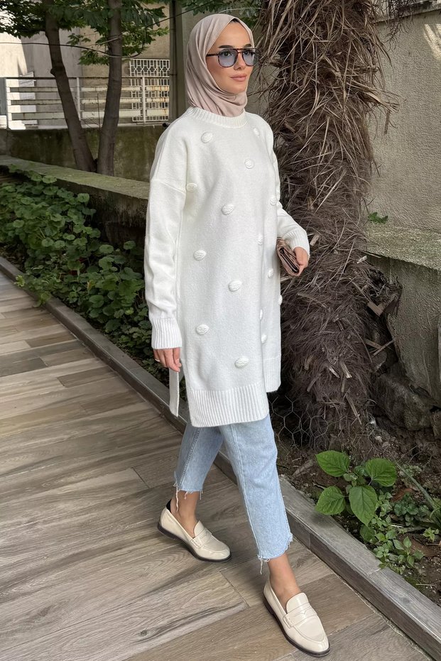Gülseli Modest Knit Tunic