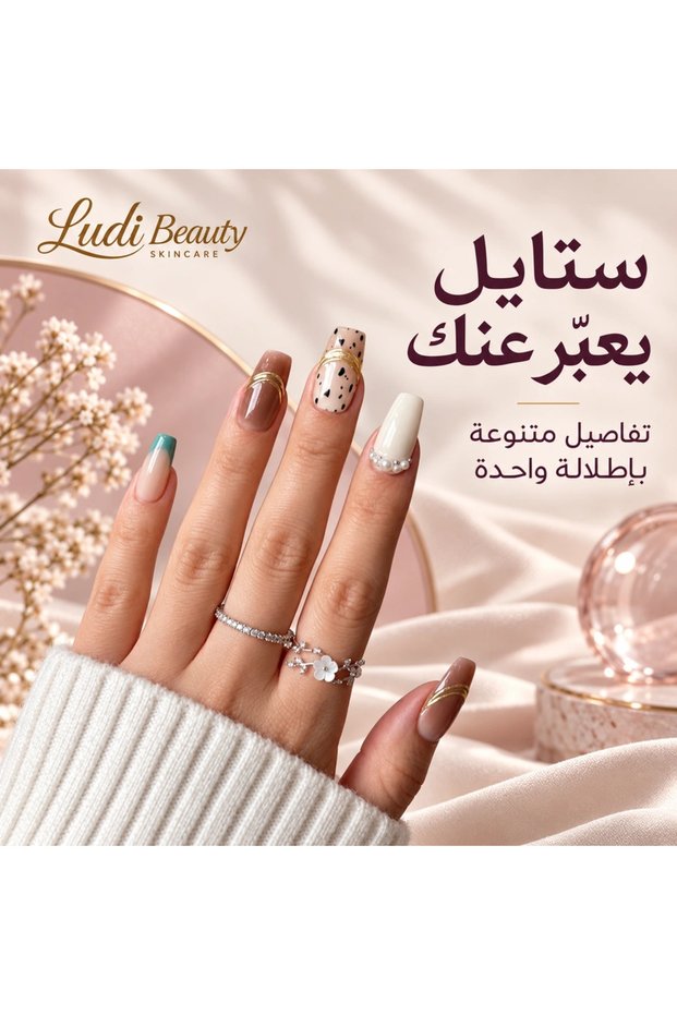 Soft Cashmere Pink Press-On Nails