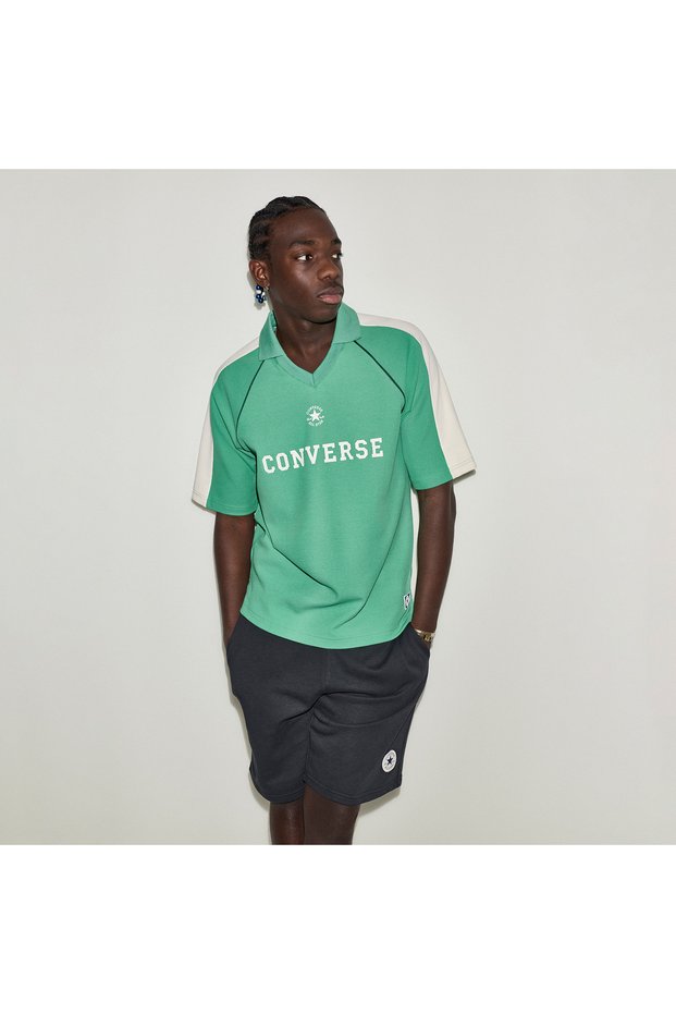 Men's green t-shirt