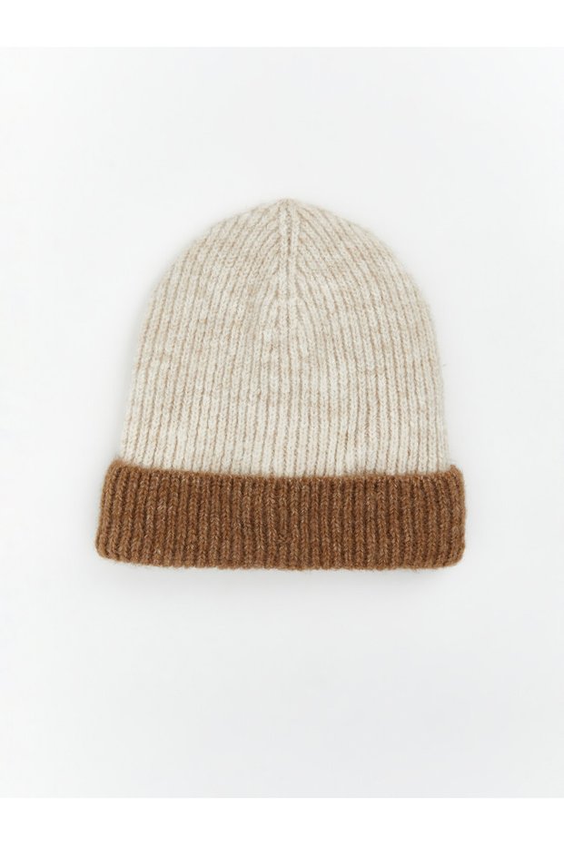 Men's Baby Knit Beanie with Color Blocks from Freezen Store