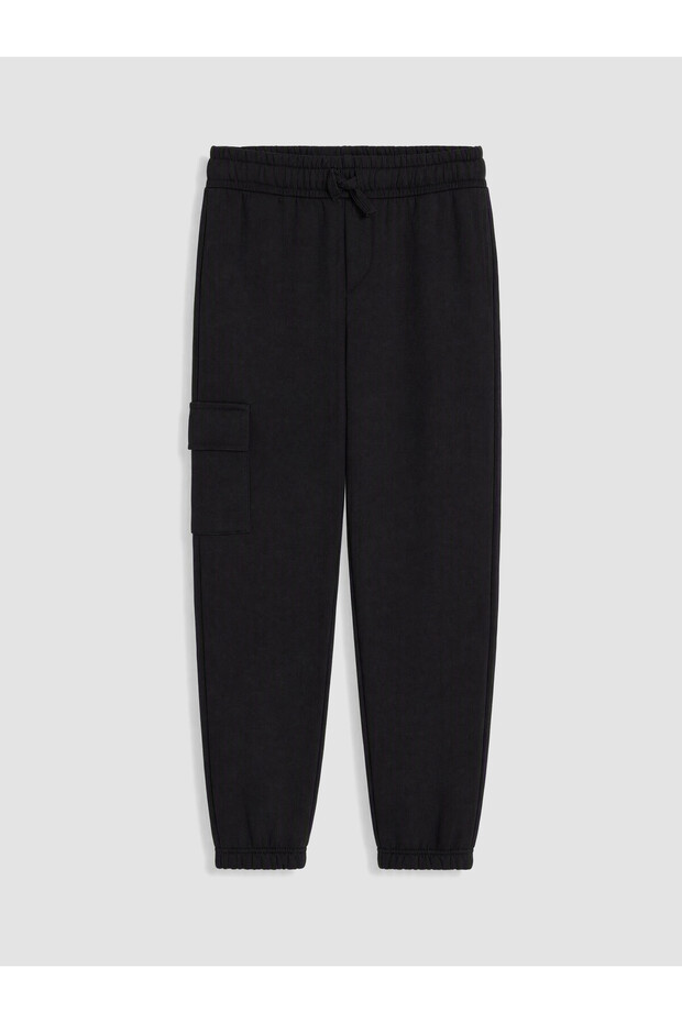 Peak New Season Black Boys' Cargo Sweatpants
