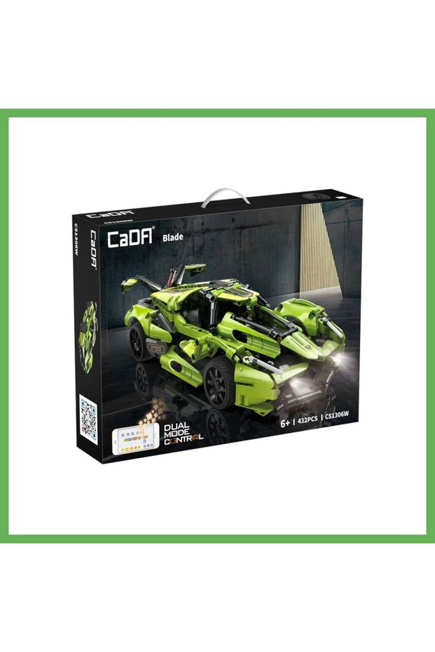 C51306W Cada Blade Car Building Set, 432 Pieces - Vagon Life GEN01