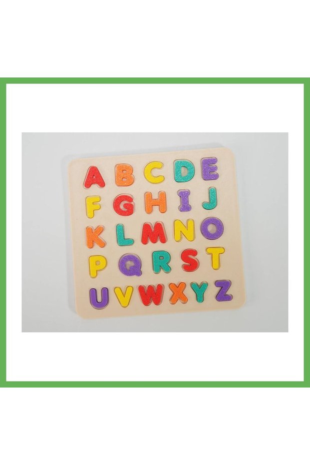 3D-Printed Colorful A-Z Alphabet Puzzle - 26-Letter Educational Set GEN01