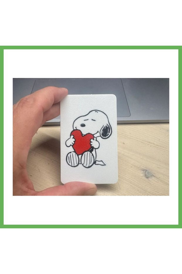 3D-Printed Decorative Bank Card Holder with Cute Dog Design GEN01