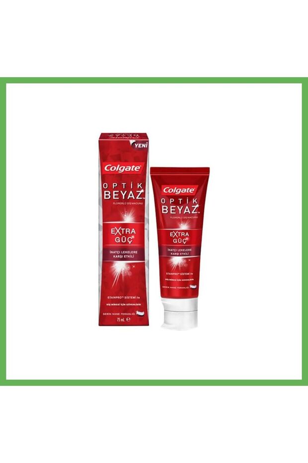 Optic White Toothpaste 75 mL, 1 Tube GEN01