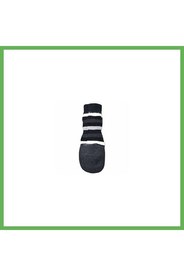 Non-Slip Sole Dog Socks, 2-Pack, S-M, GEN01