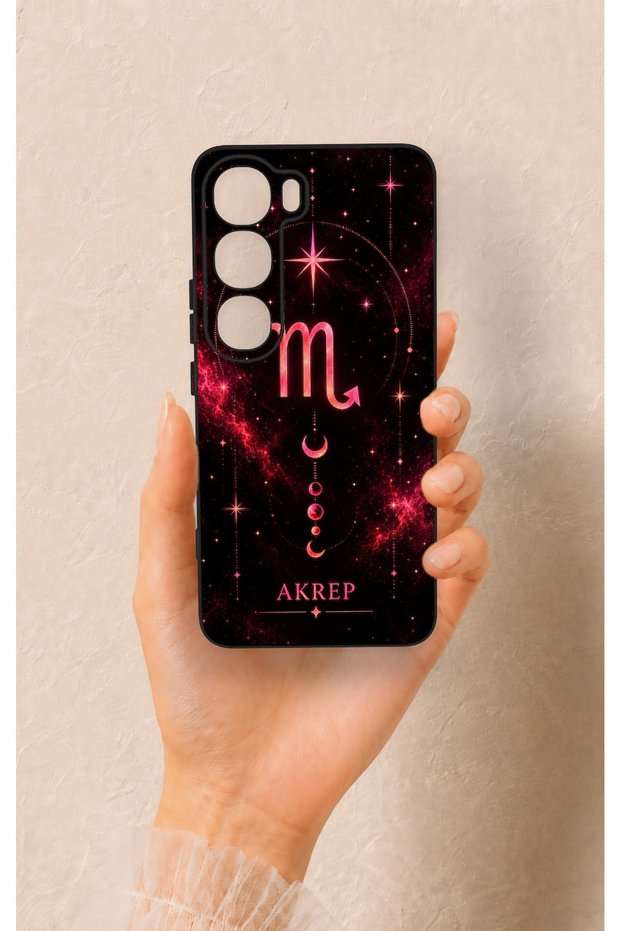 Vivo V40 Lite 5G-Compatible Scorpio-Themed Patterned Silicone Case