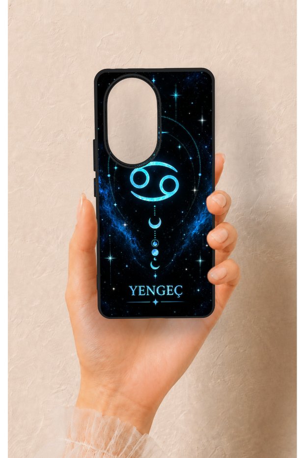 Honor 200 Pro 5G-Compatible Silicone Case with Cancer Zodiac Sign Pattern