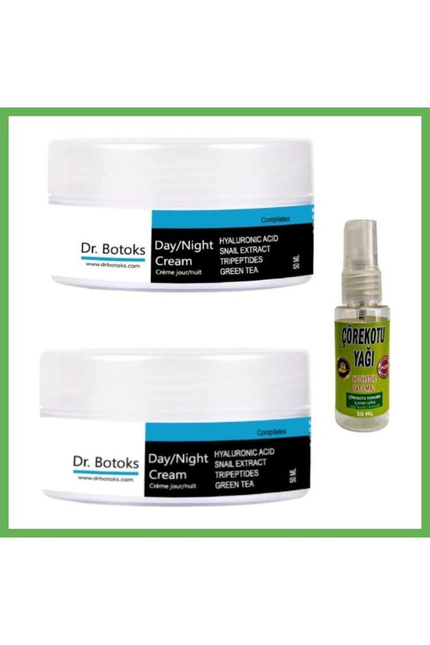 Dr. Botox Face Care Cream 50 ml x 2 + Black Cumin Oil 30 ml GEN01