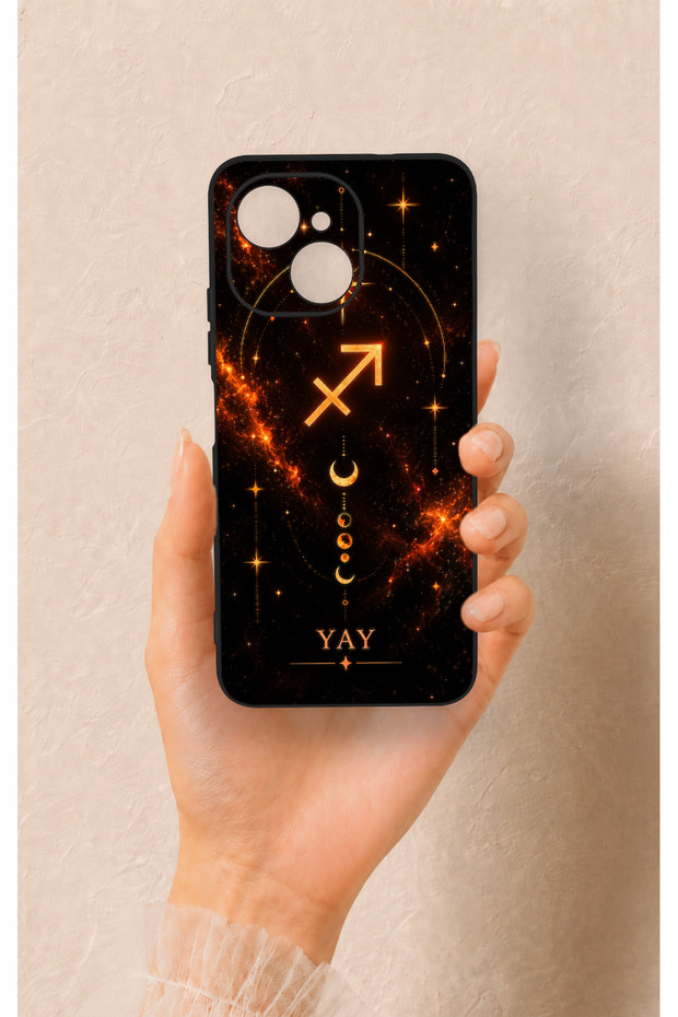 Tecno Spark 40C Compatible Silicone Case with Zodiac Sign Design