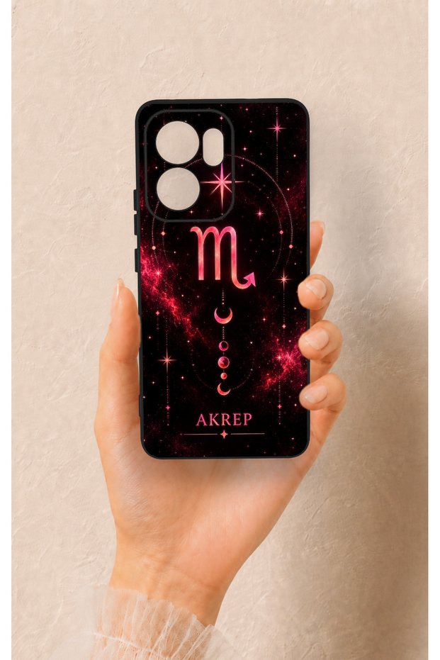Oppo Reno 13F Compatible Scorpio-Themed Patterned Silicone Case