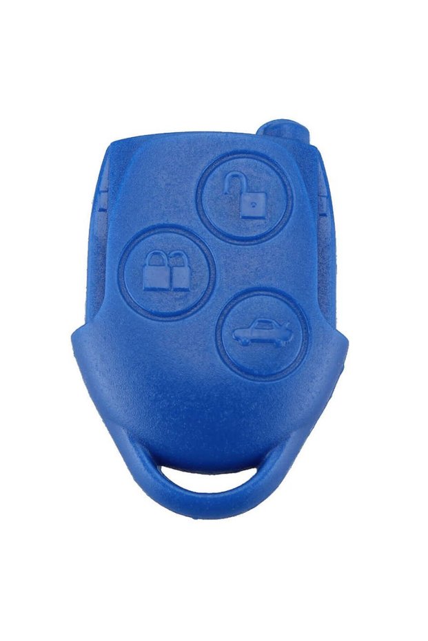 Transit and Focus 1 Key Case, 3-Button, Blue