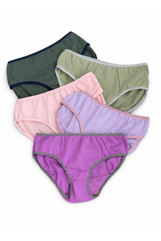 Women's Bato 5-Pack Panties - 008 - Assorted Colors