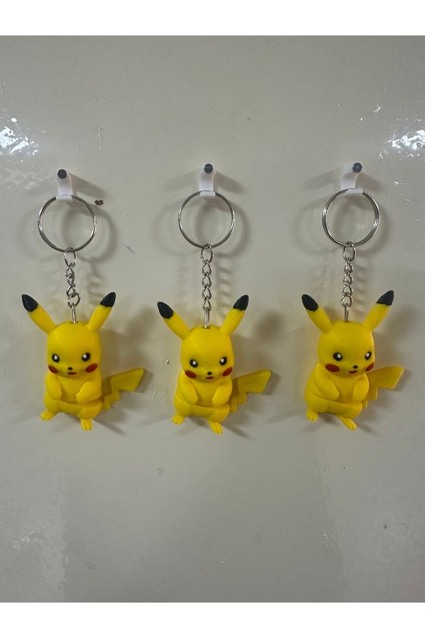 Set of 3 Decorative Keychains—Multi-Keychain Pack