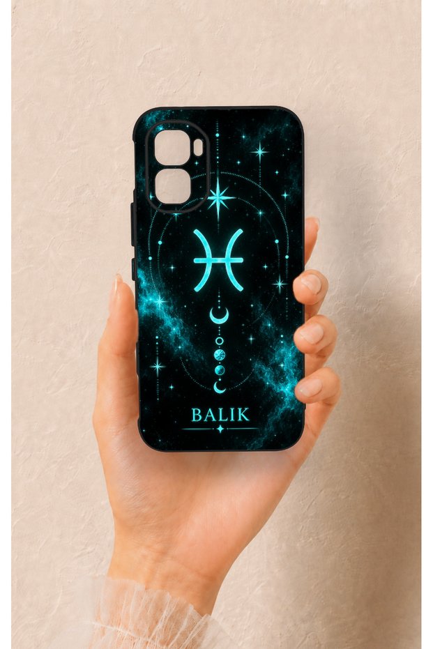 Infinix GT 50 Pro Compatible Silicone Case with Pisces Zodiac Sign Design