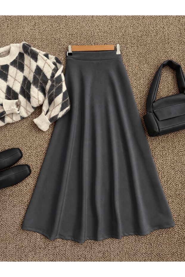 Scuba Skirt - CVX - Anthracite (ÖS)