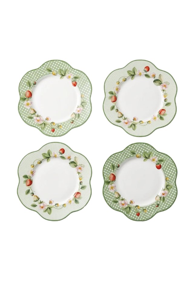 Emberlynn Bone 28 cm 4-Piece Plate Set
