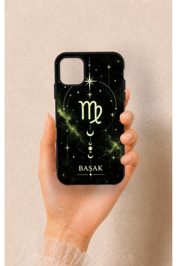 iPhone 11-Compatible Virgo-Themed Patterned Silicone Case