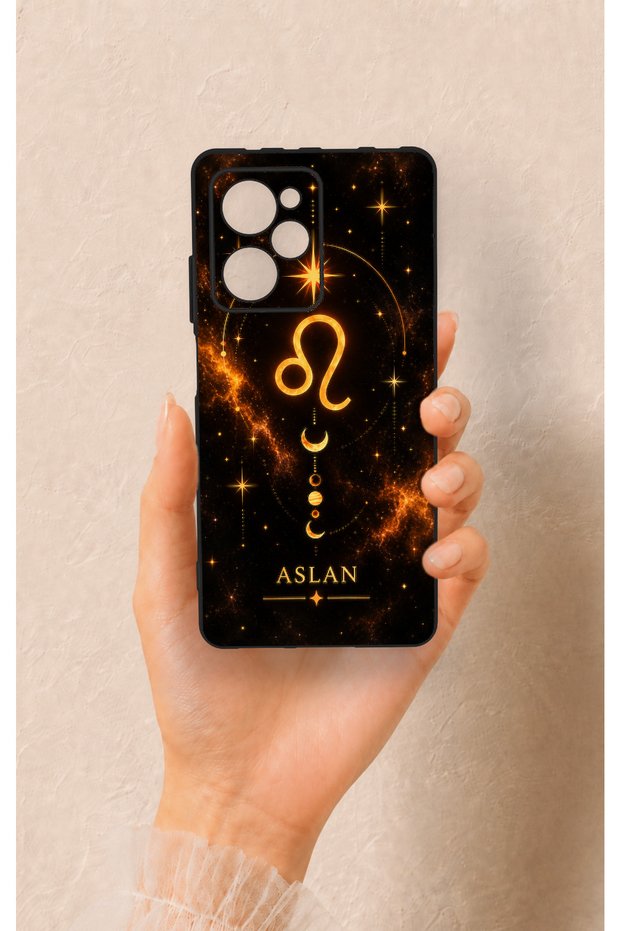 Poco X5 Pro Compatible Leo Zodiac-Themed Patterned Silicone Case