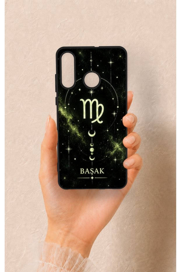 Huawei P30 Lite Compatible Virgo-Themed Patterned Silicone Case