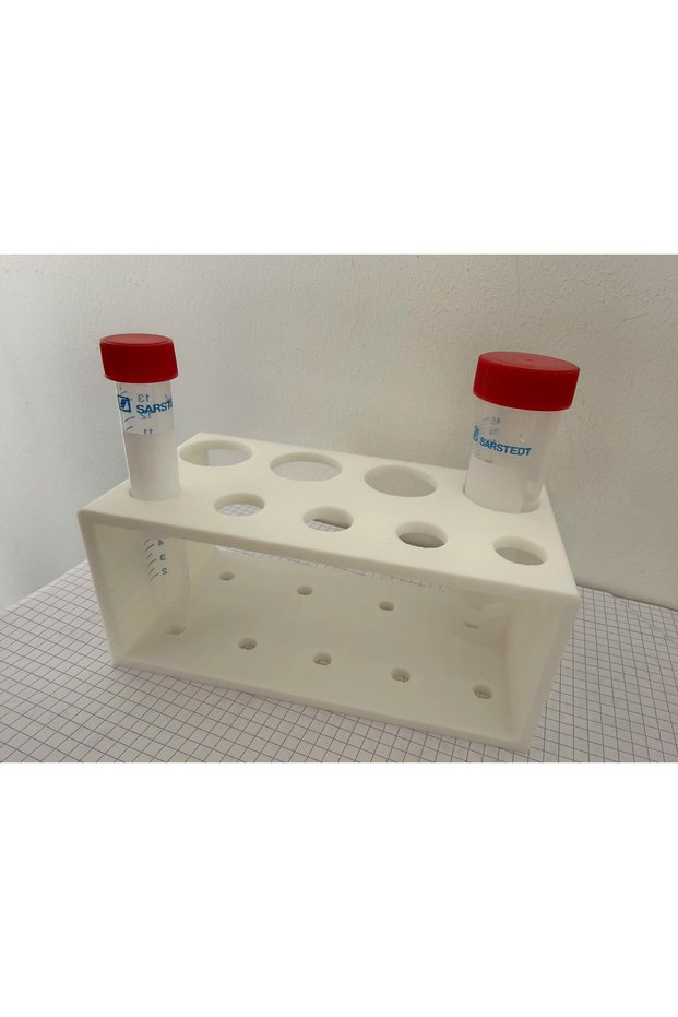 Laboratory Test Tube Holder Stand with 4x50 ml and 5x15 ml Test Tube Organizer