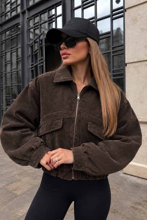 Short Oversized Women's Denim Jacket