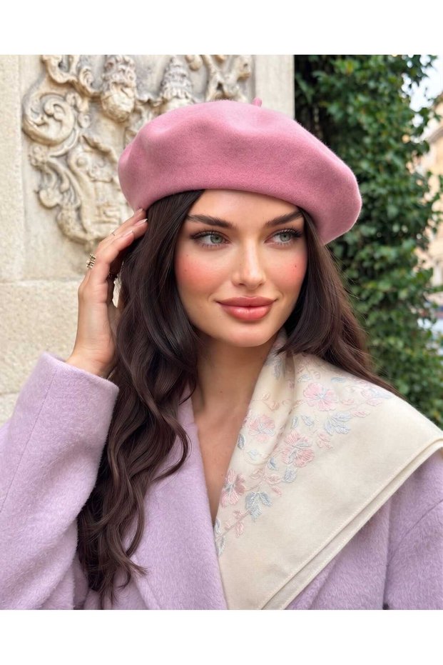 French-Style Women's Felt Artist's Hat