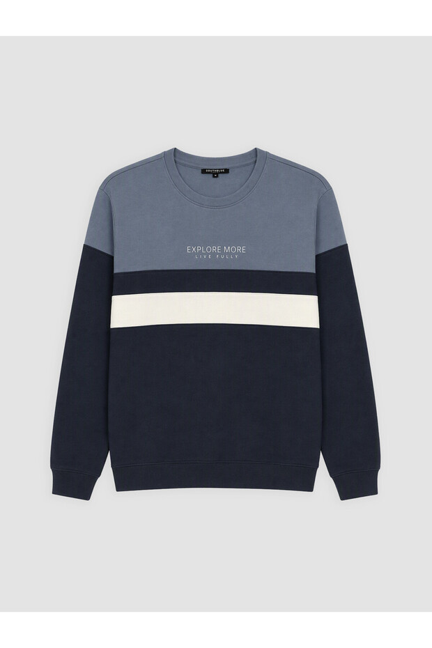 Quality Parts from Çelebi Store Zero Roba Yaka Men's Thick Sweatshirt