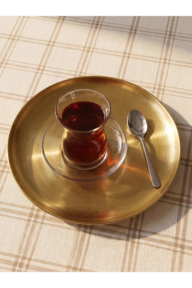 صينية معدنية دائرية متعددة الاستخدامات (W6)