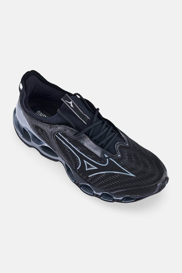 Men Wave Prophecy 14 Slip On Running Shoes, Black
