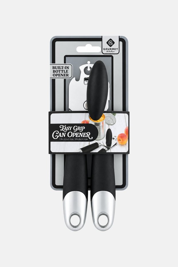 Easy Grip Can Opener, Black