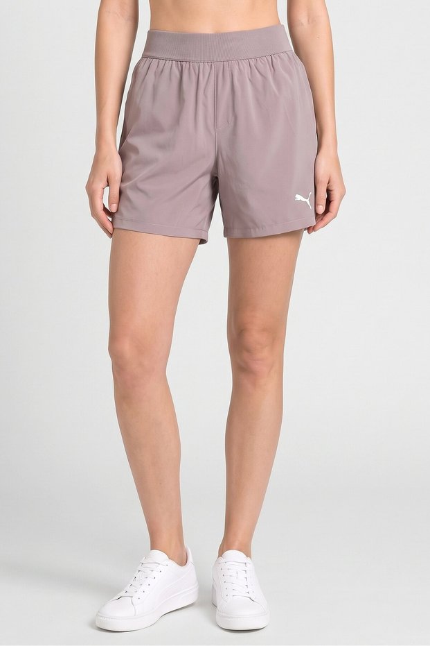 Women Regular Fit 7 Inseam Training Shorts, Mauve