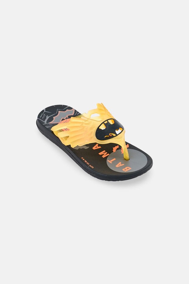 Kids Boy Batman Batcaverna Slip On Slipper, Multicolor